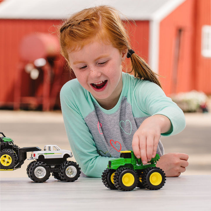 John Deere 4-Piece Vehicle Toy Set