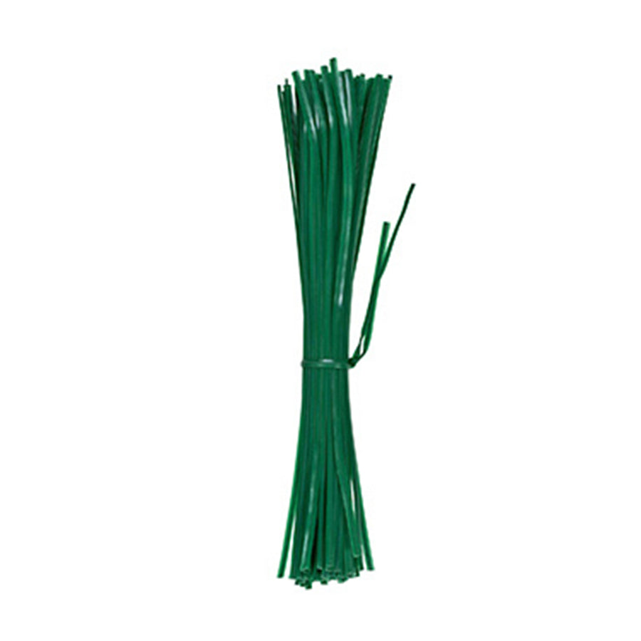 Plastic-Coated Plant Wire Ties 100 Pack