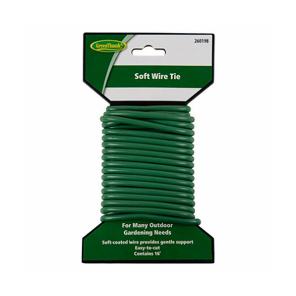 Soft Coated Plant Wire Tie Light Duty