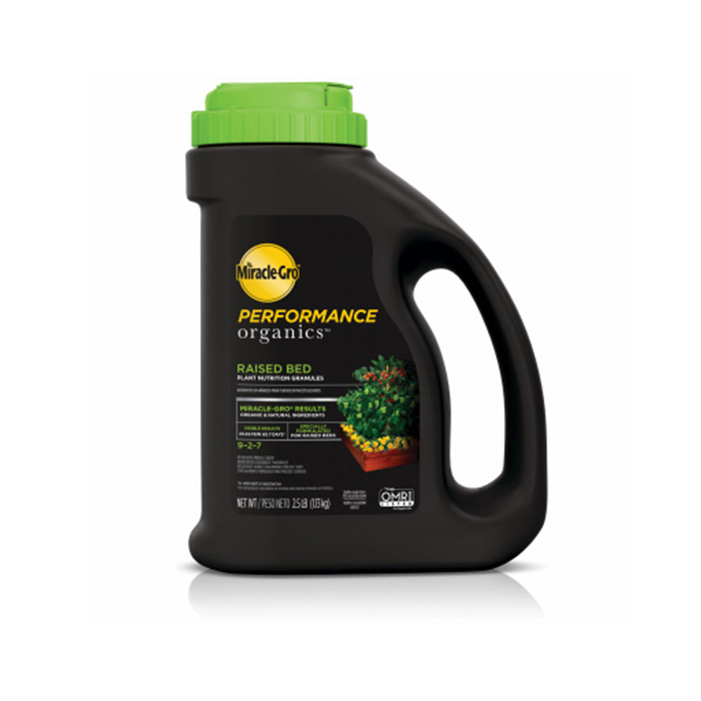 Miracle-Gro Performance Organics Nutrition Granules Raised Bed