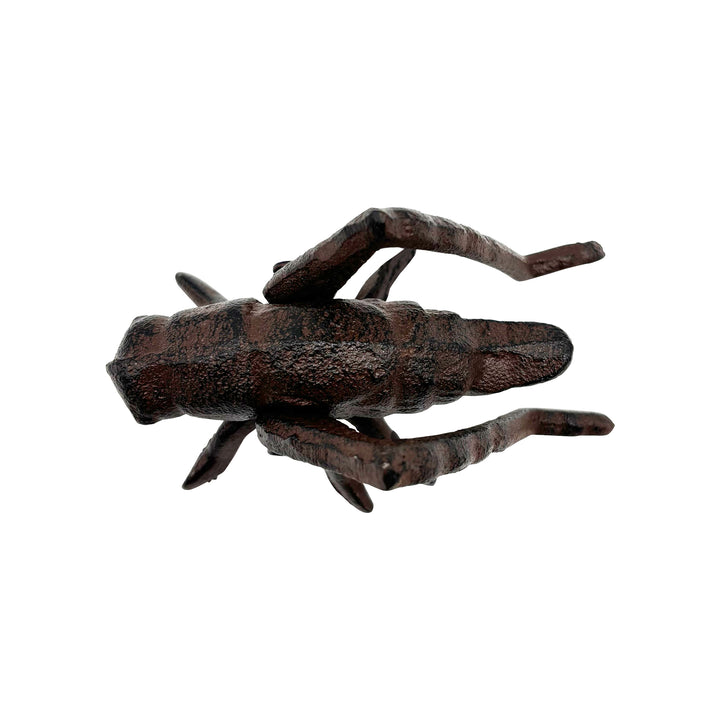 Cast Iron Grasshopper Figurine