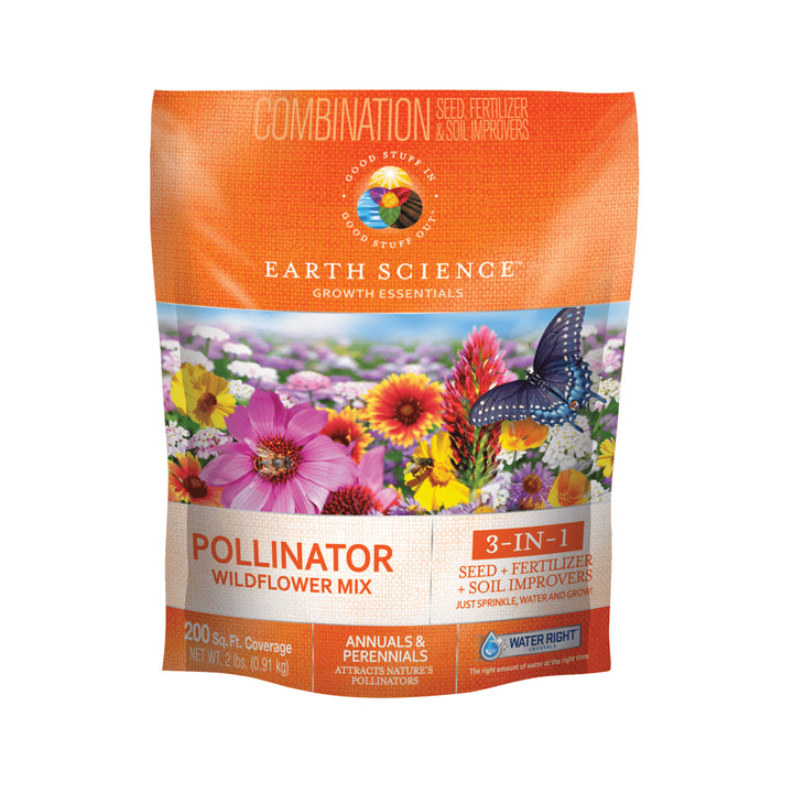 Earth Science Wildflower Seed Pouches Pollinator Wildflower Mix
