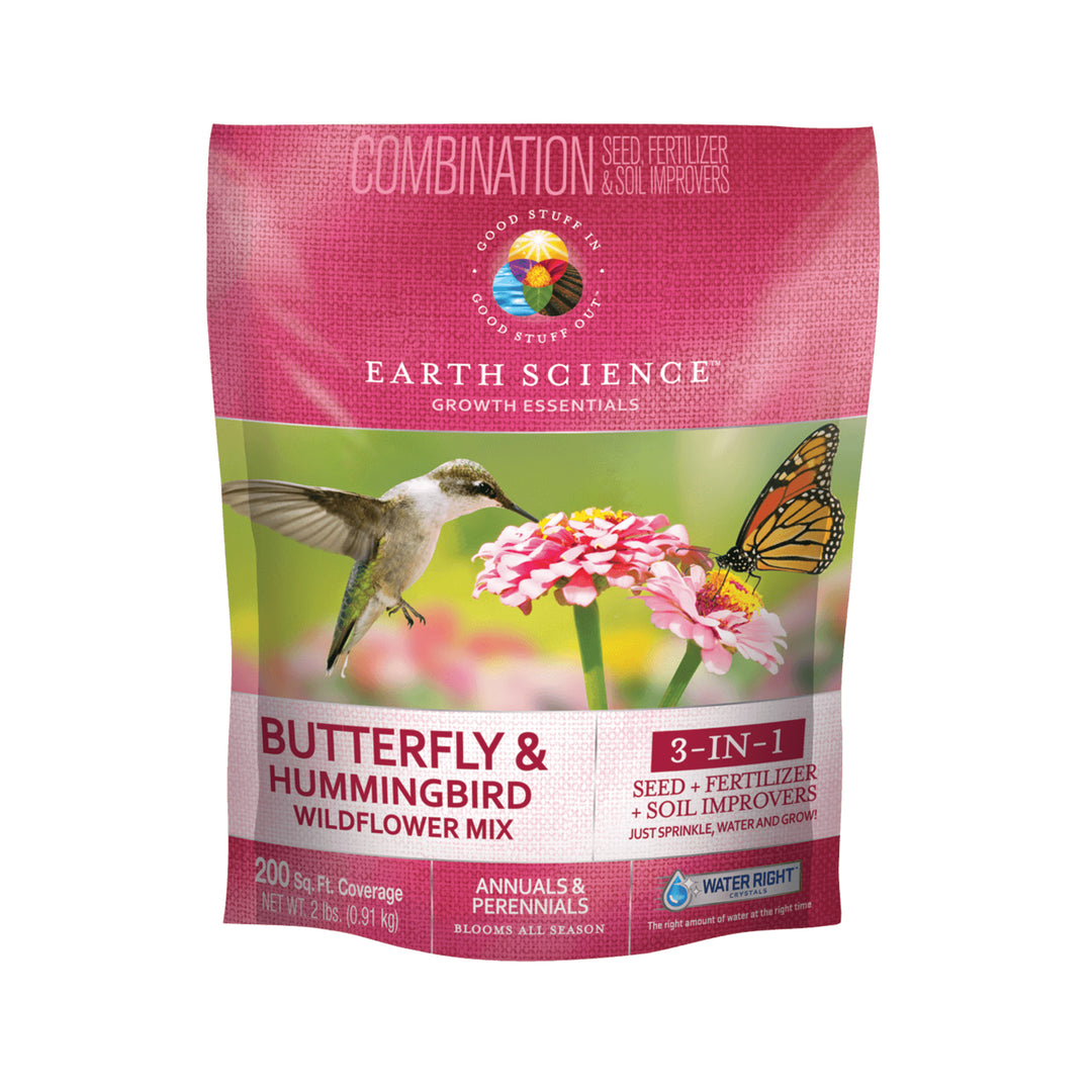 Earth Science Wildflower Seed Pouches Hummingbird Wildflower Mix