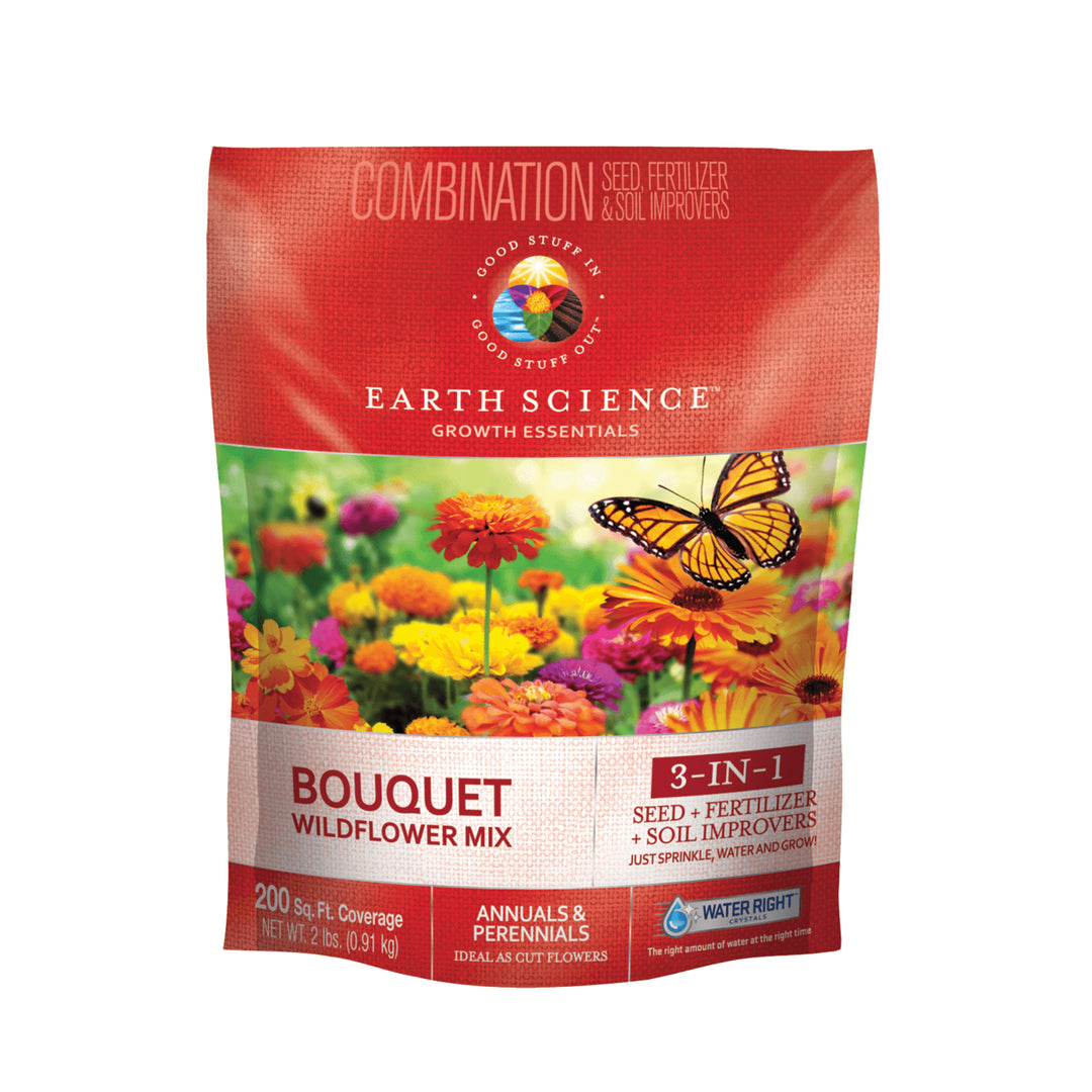 Earth Science Wildflower Seed Pouches Bouquet Wildflower Mix