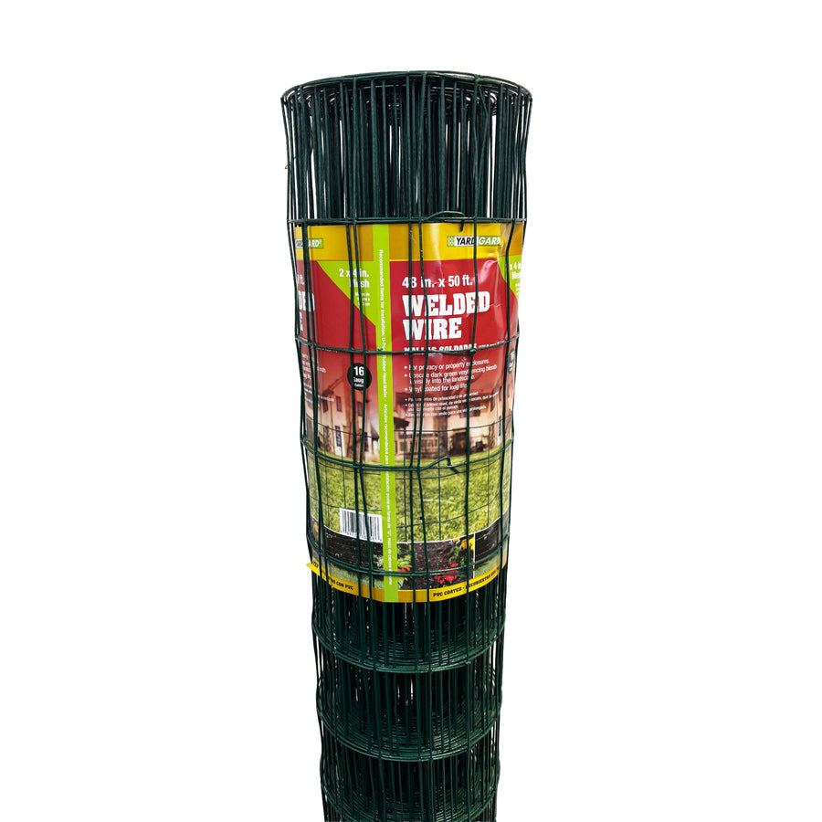 Green Vinyl Coated Welded Wire Fence