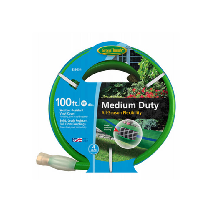 Green Thumb Medium Duty Garden Hose 100'