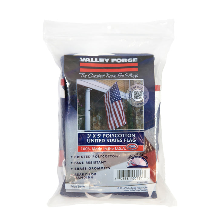 Polycotton USA Flag