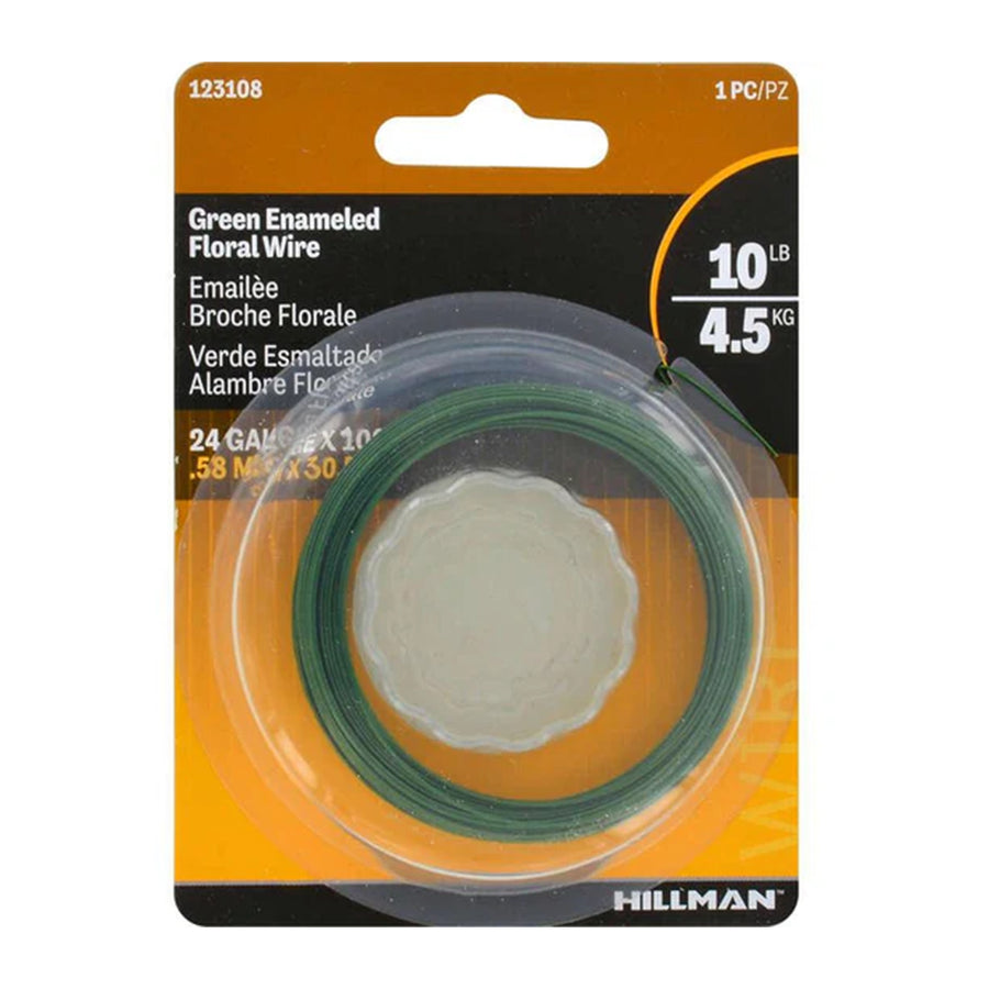 24 Gauge Green Floral Wire