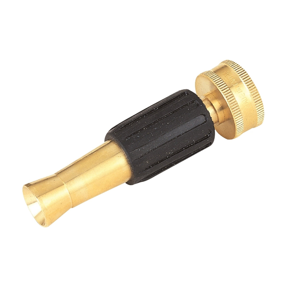 Landscapers Select Brass Garden Hose Spray Nozzle 3-3 4 Inch