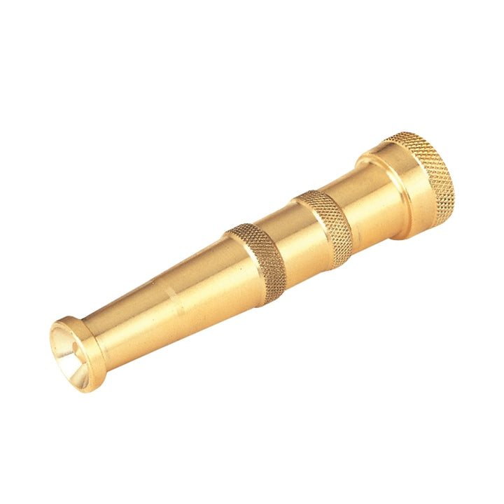 Landscapers Select Brass Garden Hose Spray Nozzle 4-7 8 Inch
