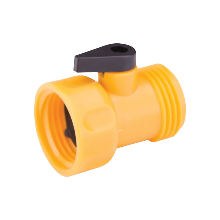 Landscapers Select One Port Hose Shut-Off Valve Plastic