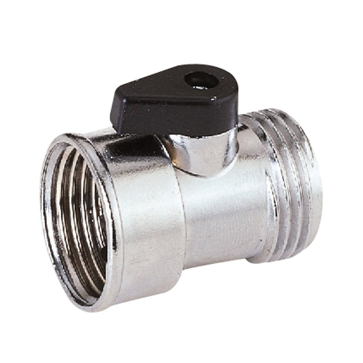 Landscapers Select One Port Hose Shut-Off Valve Silver