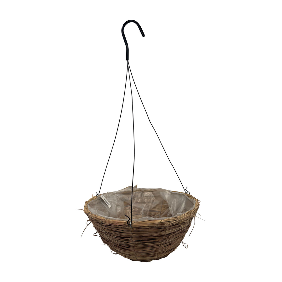 Natural Grass Hanging Basket Planter