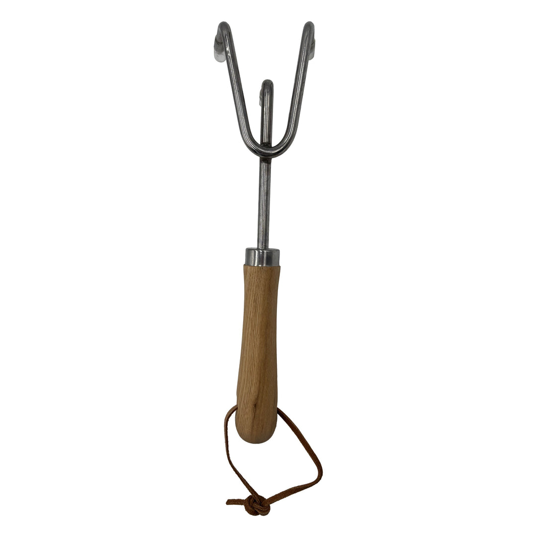 Wooden Handle Rake 12 Inch