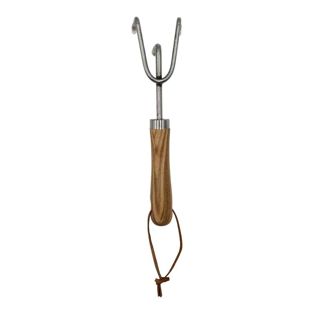 Wooden Handle Rake 11 Inch