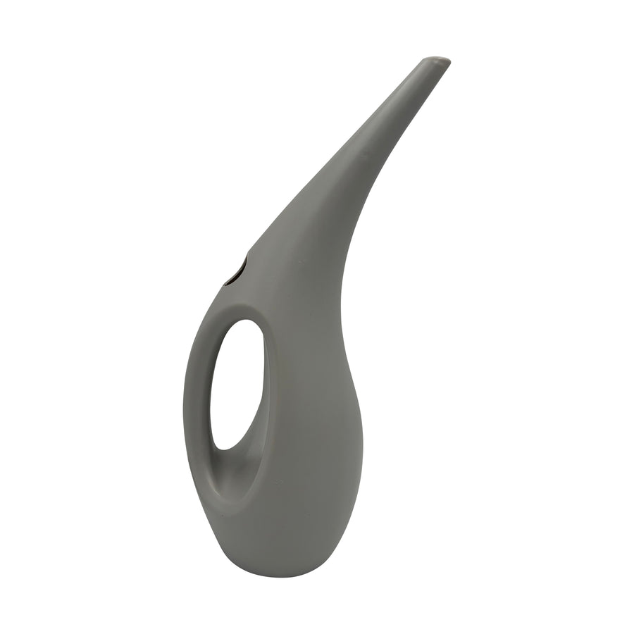 Modern Plastic Watering Can Grey