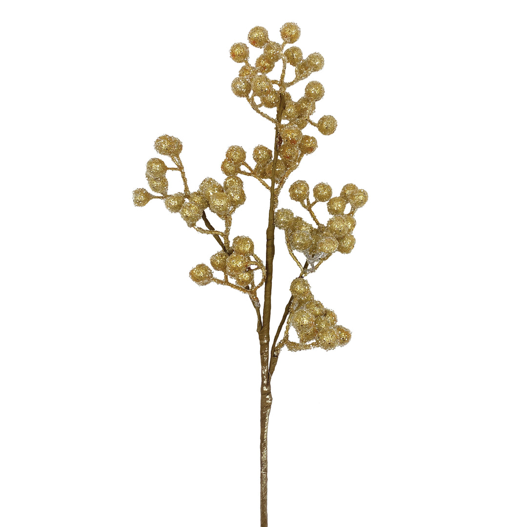 Gold Metallic Berry Spray