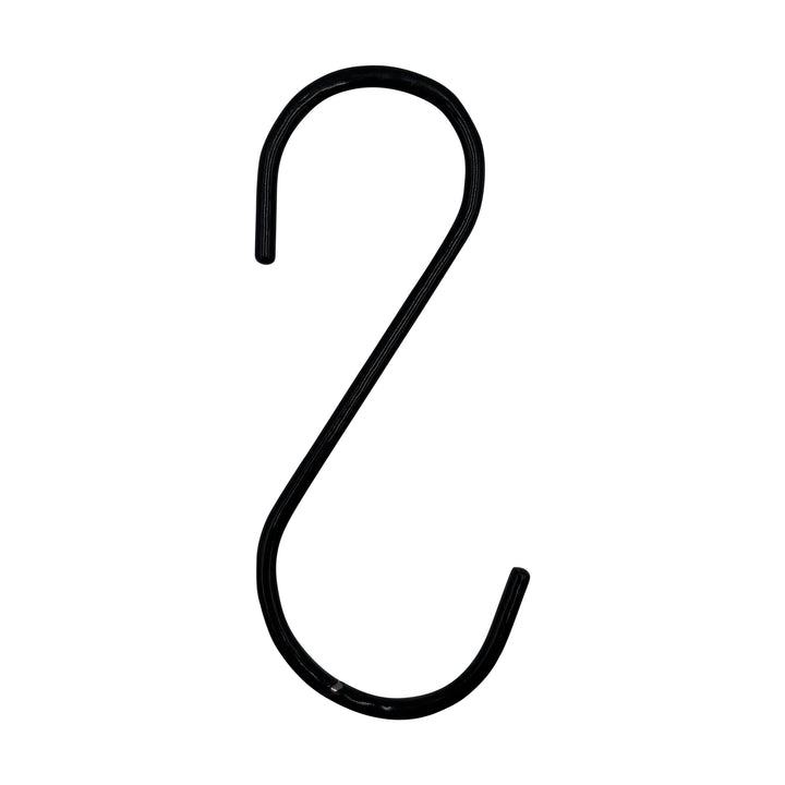 Black Metal S Hook 4 inches