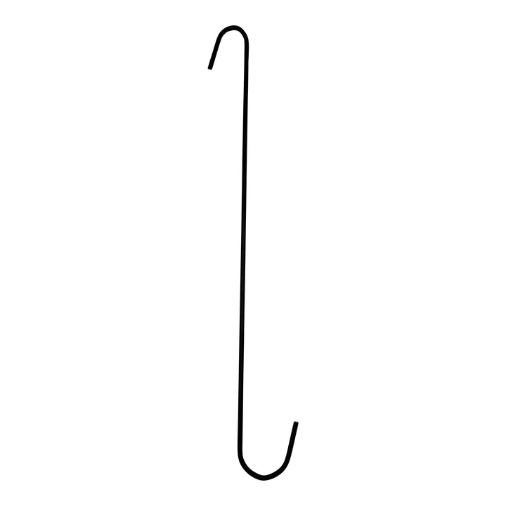 Black Metal S Hook 18 inches