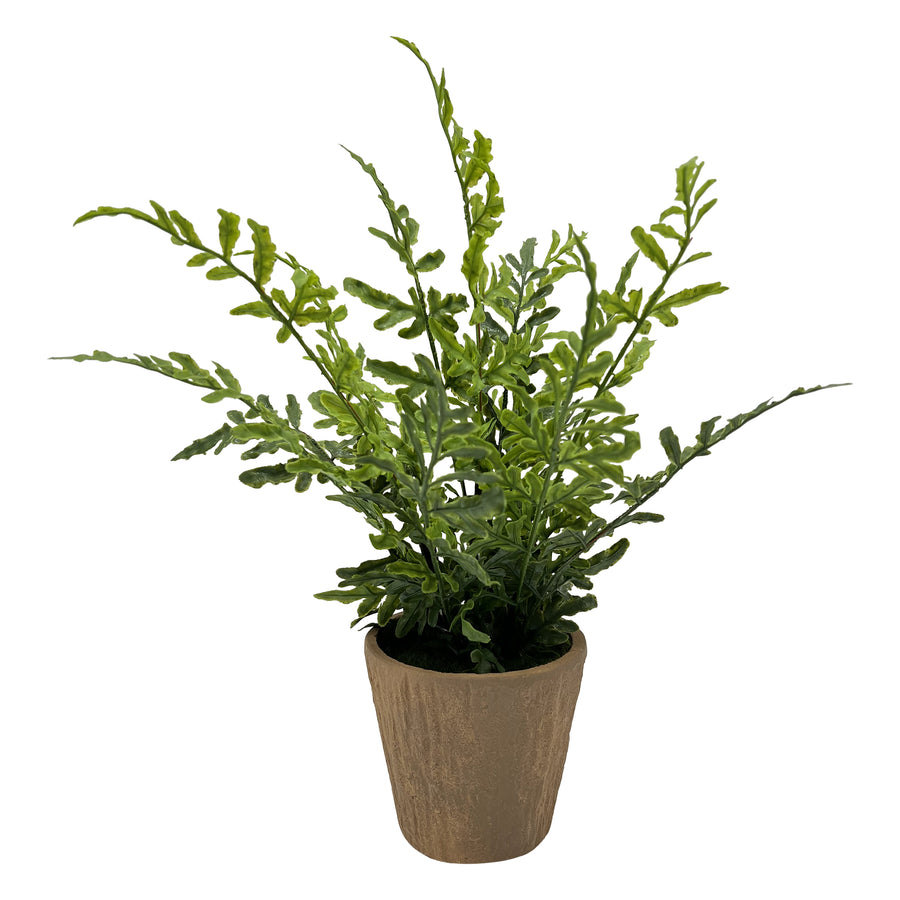 Potted Artificial Soft Touch Fern