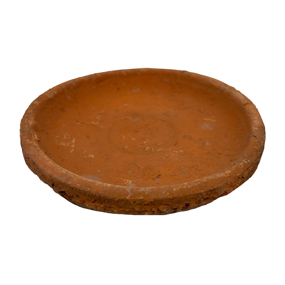 Antique Style Red Clay Saucer