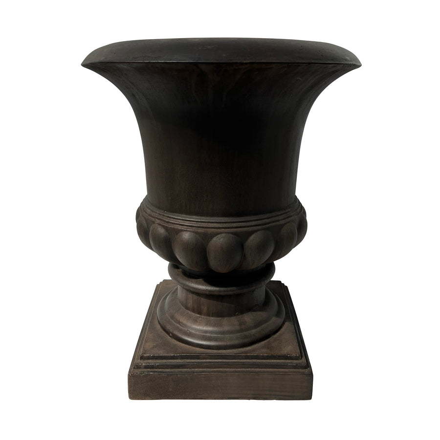 Antique Brown Ficonstone Urn