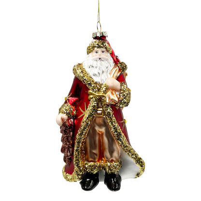 Santa Carrying Toys Ornament