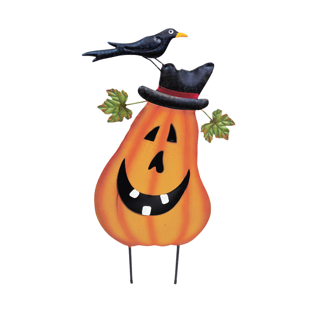 Spooky Jack-O-Lantern Yard Stake