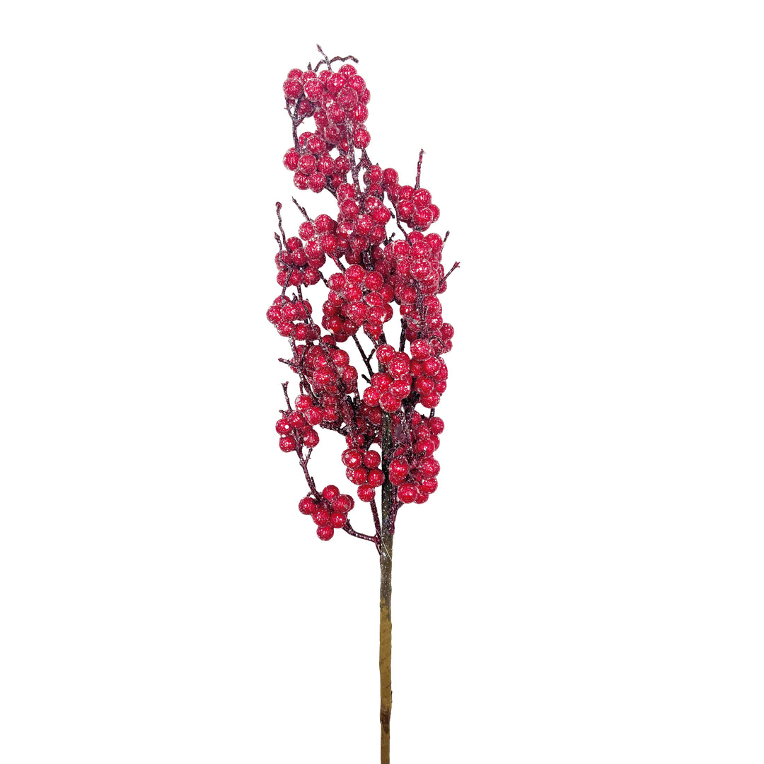 Iced Red Berry Spray