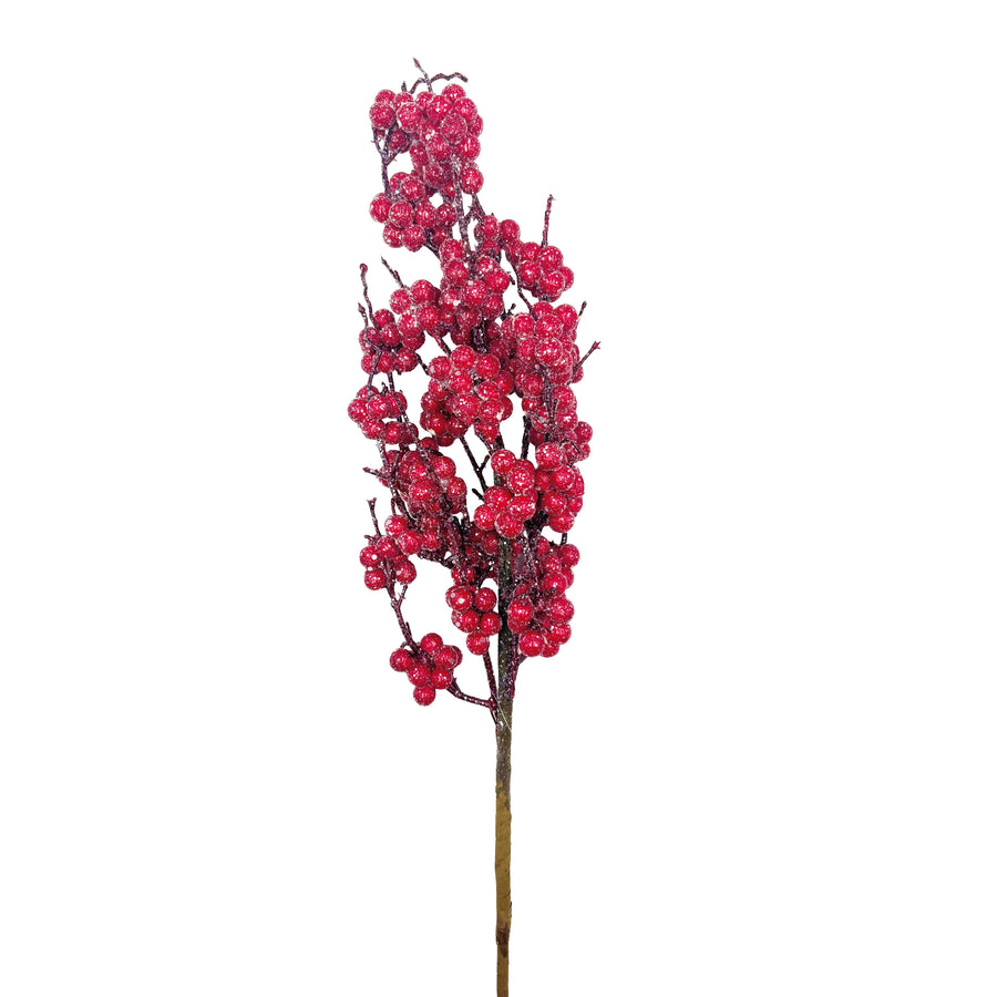 Iced Red Berry Spray