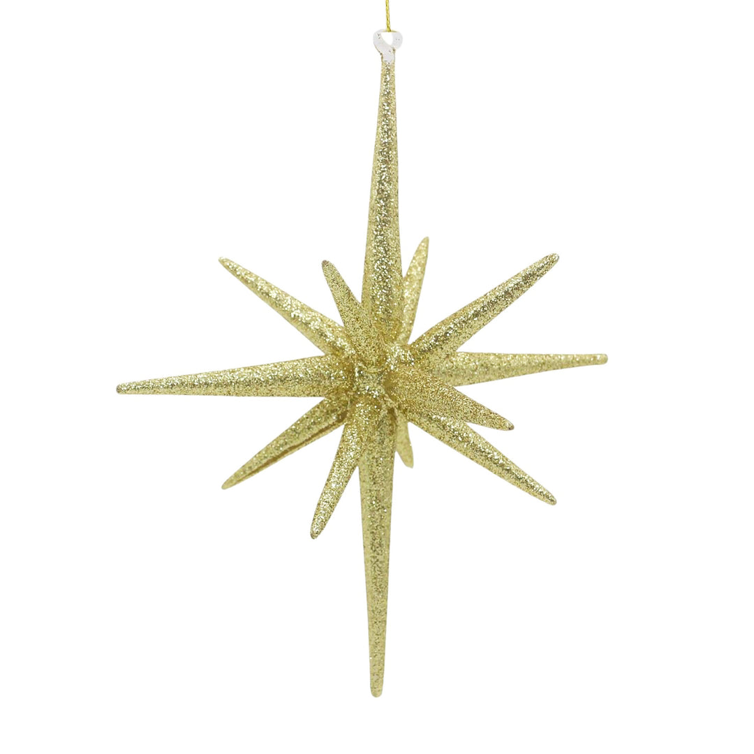 Gold Star Finial Ornament
