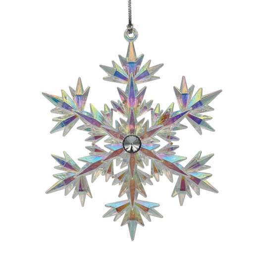 Iridescent Snowflake Ornament