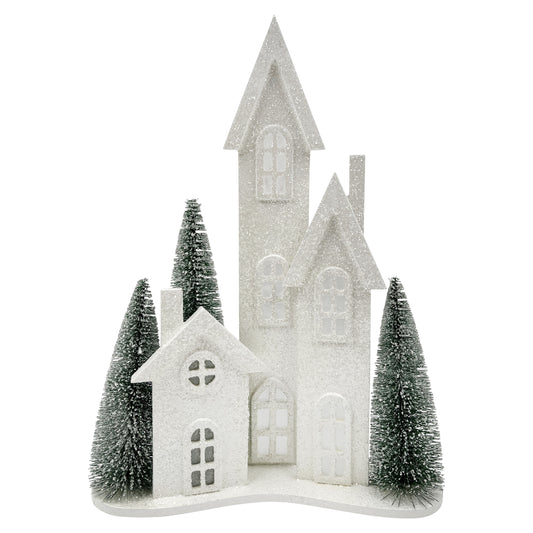 Light-Up House Holiday Décor 21"