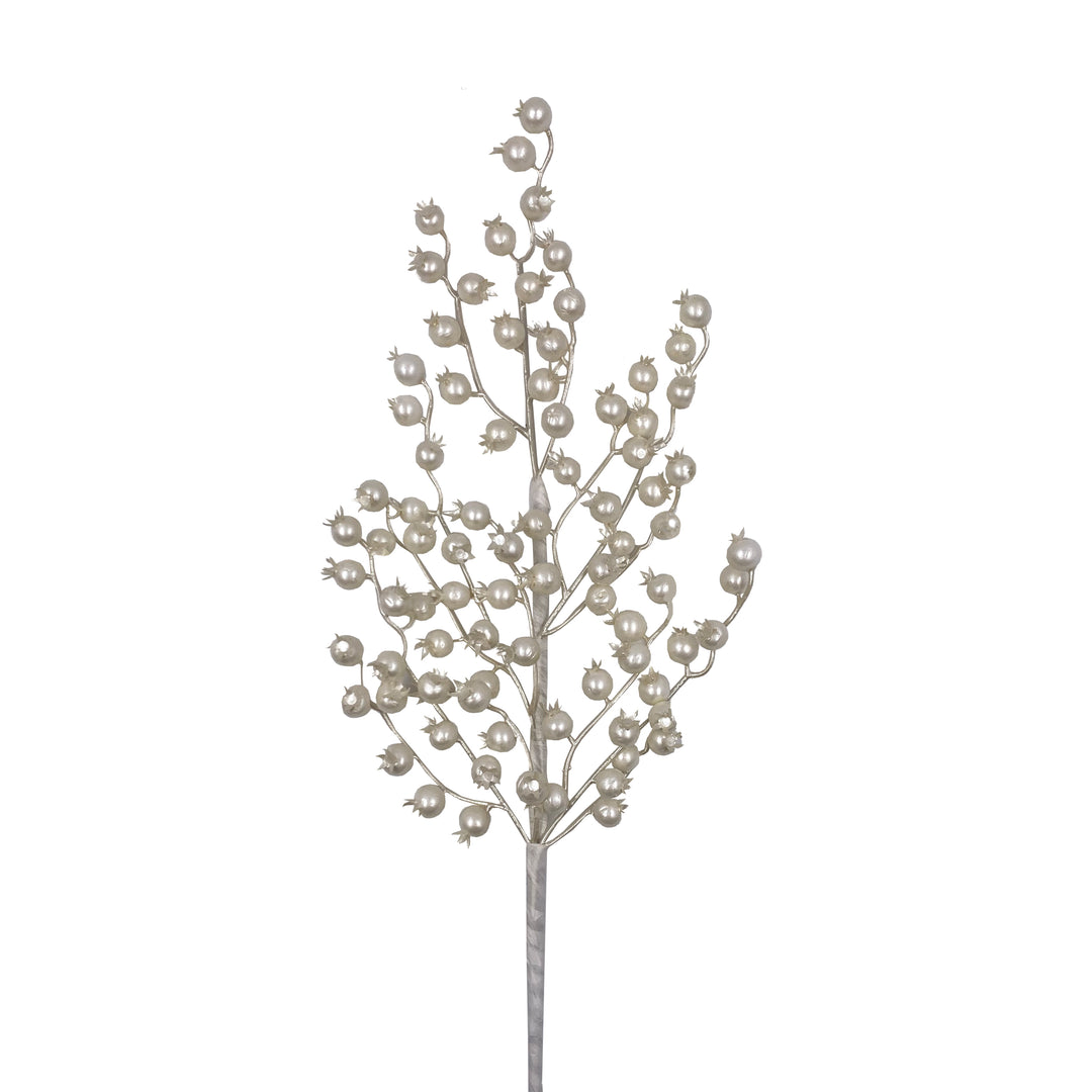 White Mini Pomegranate Spray