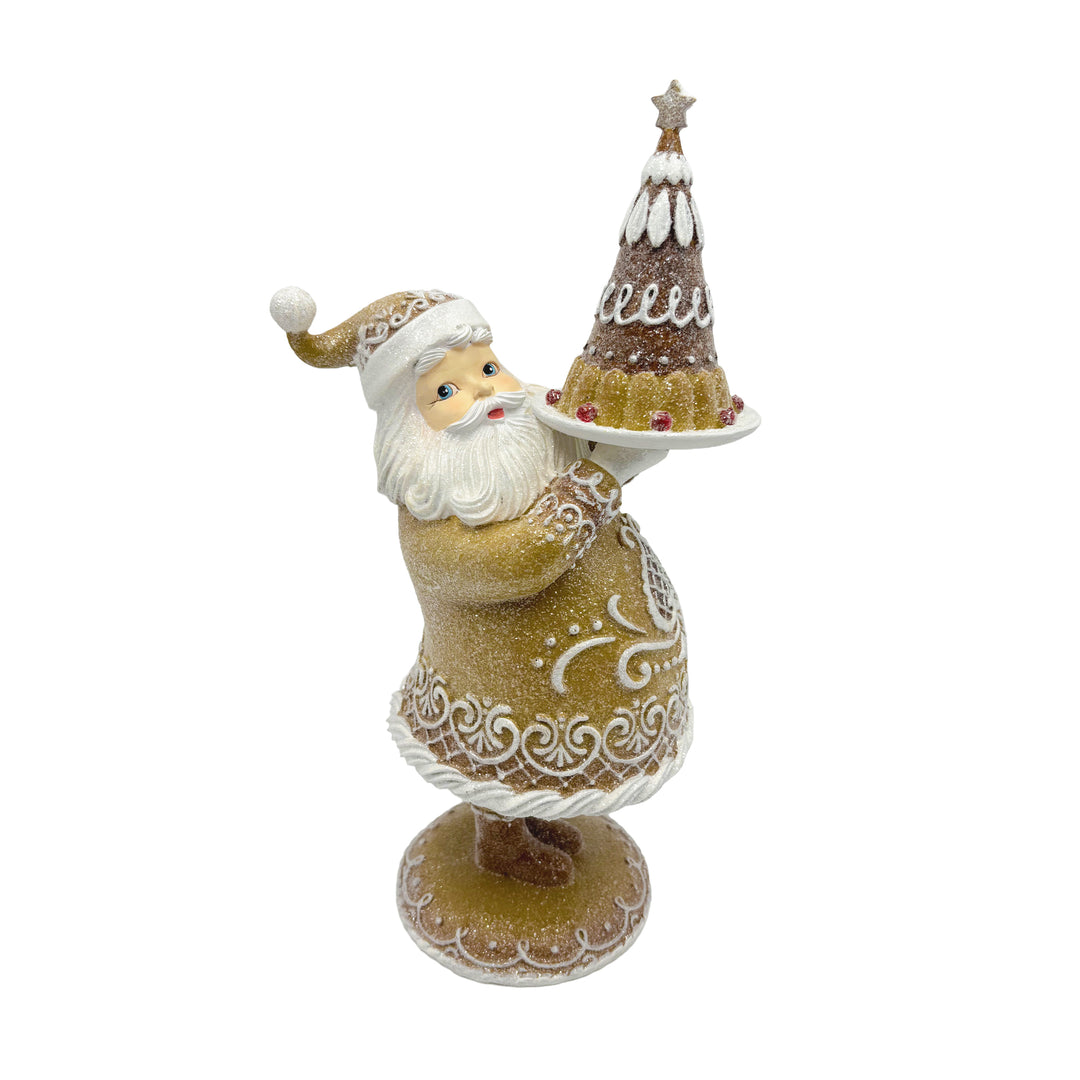 Gingerbread Santa with Cookie Tree
