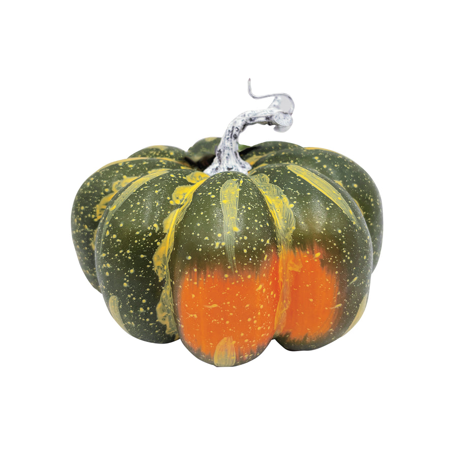 Artificial Pumpkin Green and Orange