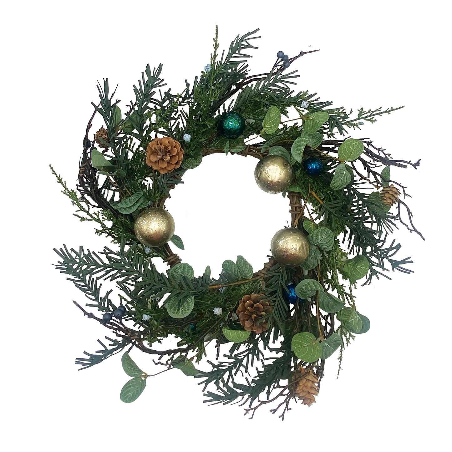 Eucalyptus Foliage Wreath 19"