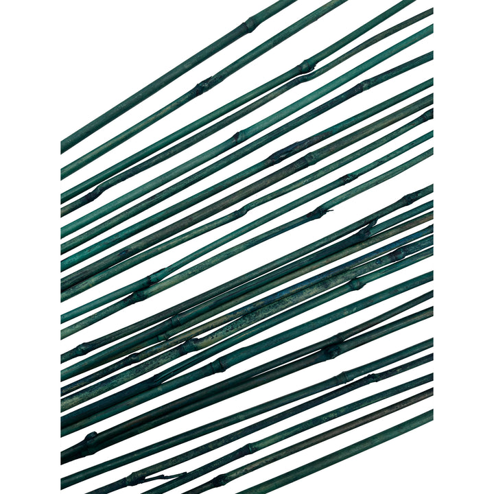 Bamboo Plant Stake Green Dyed