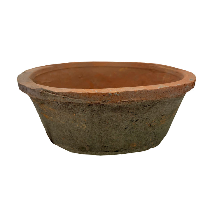 Antique Style Red Clay Dish Pot