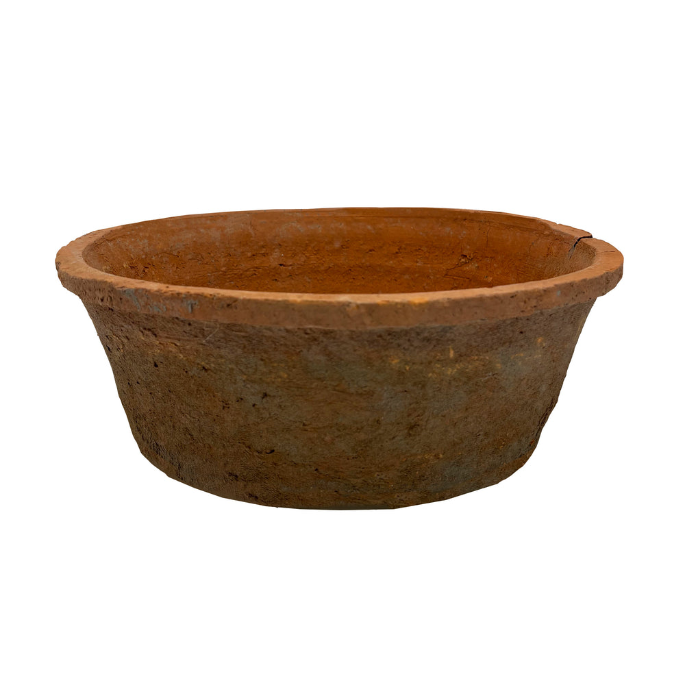 Antique Style Red Clay Dish Pot