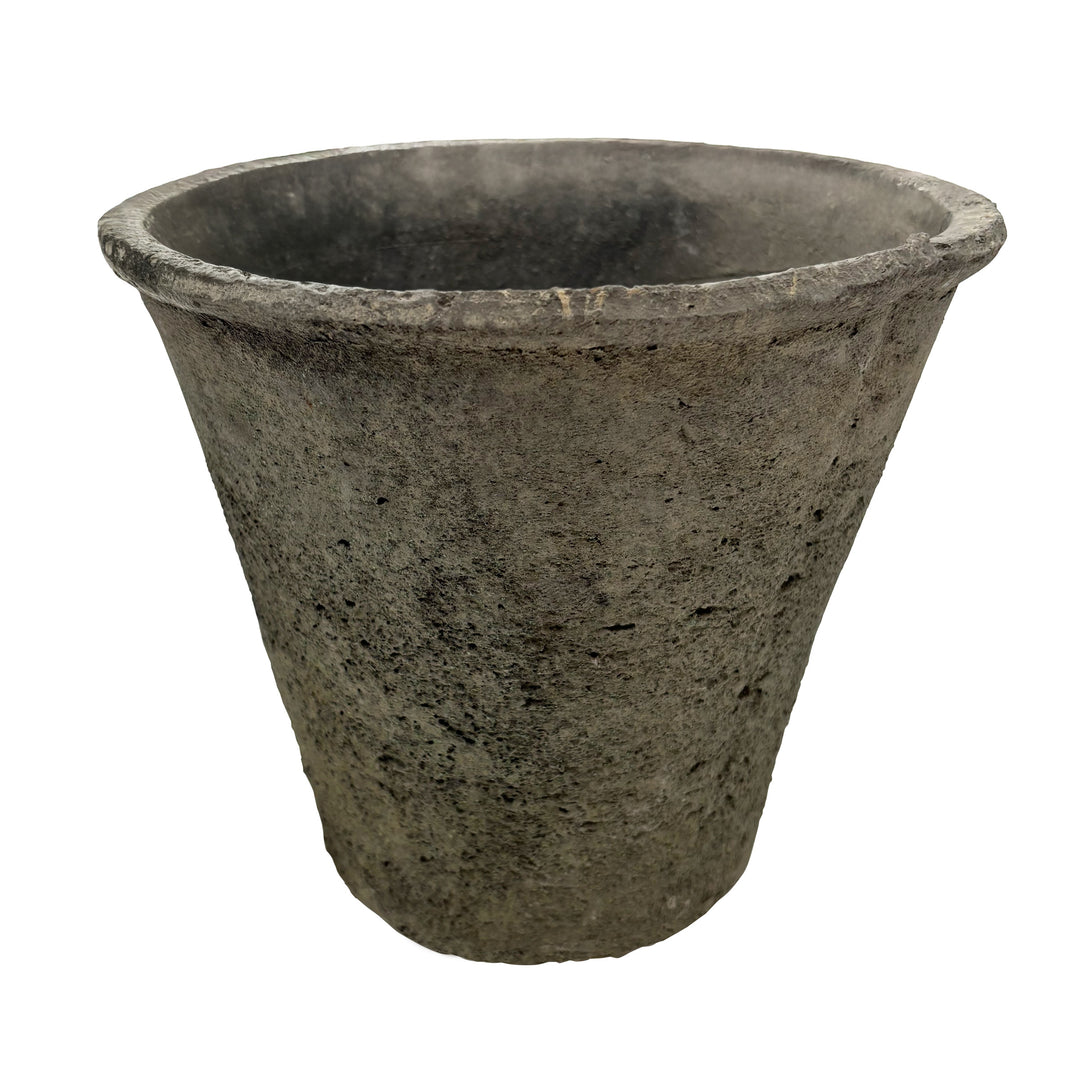 Antique Style Black Clay Azalea Pot