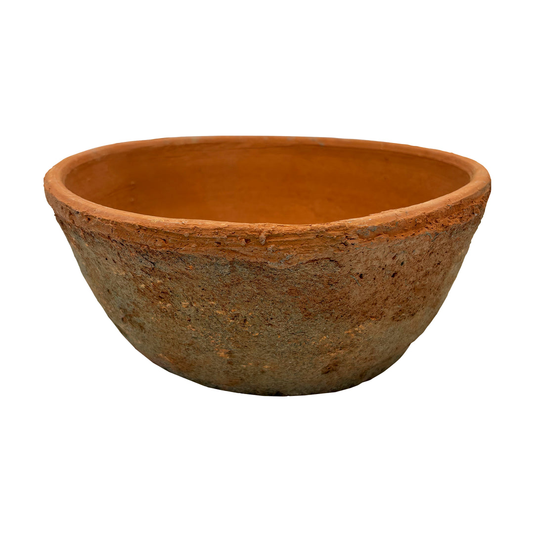 Antique Style Red Clay Bowl Pot
