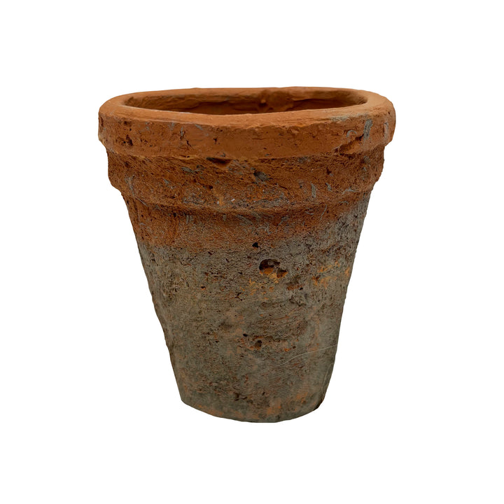 Antique Red Clay Short Tomato Pot