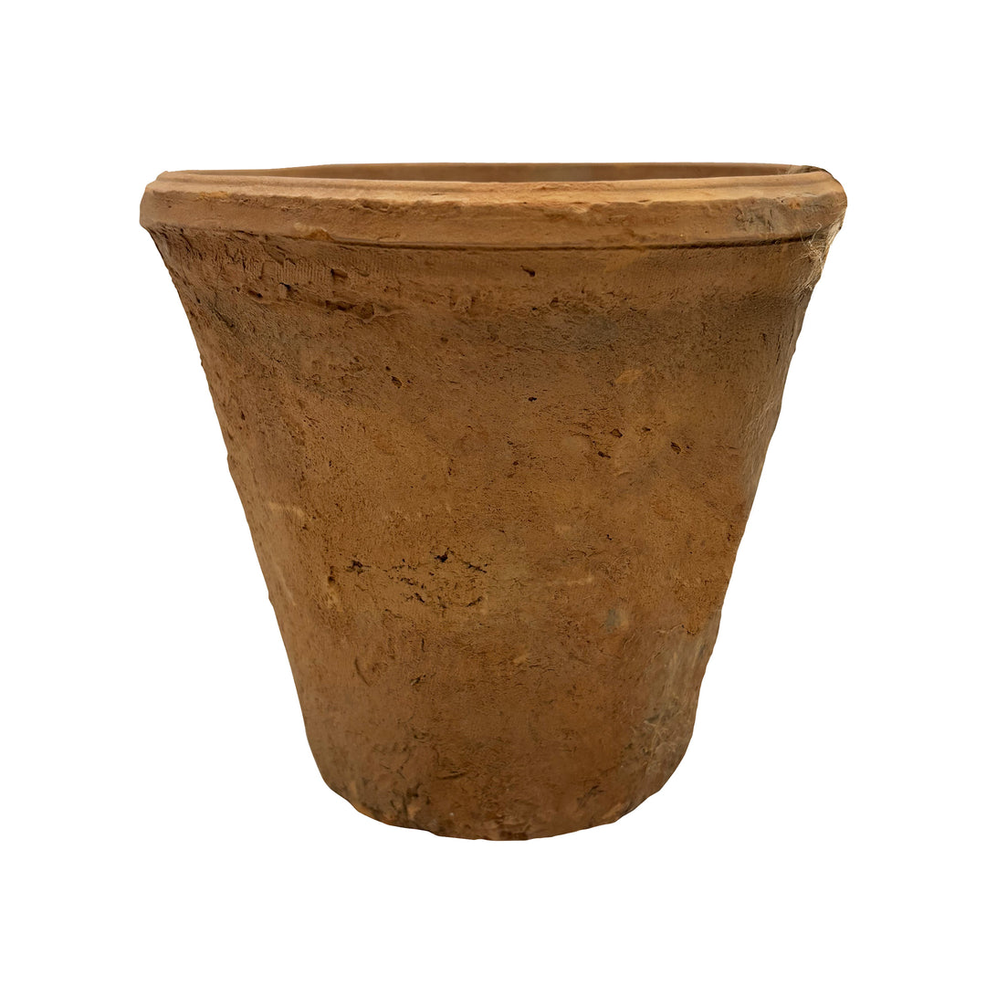 Antique Red Clay Short Tomato Pot