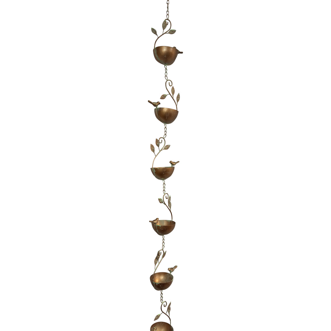 Bird Branch Rain Chain