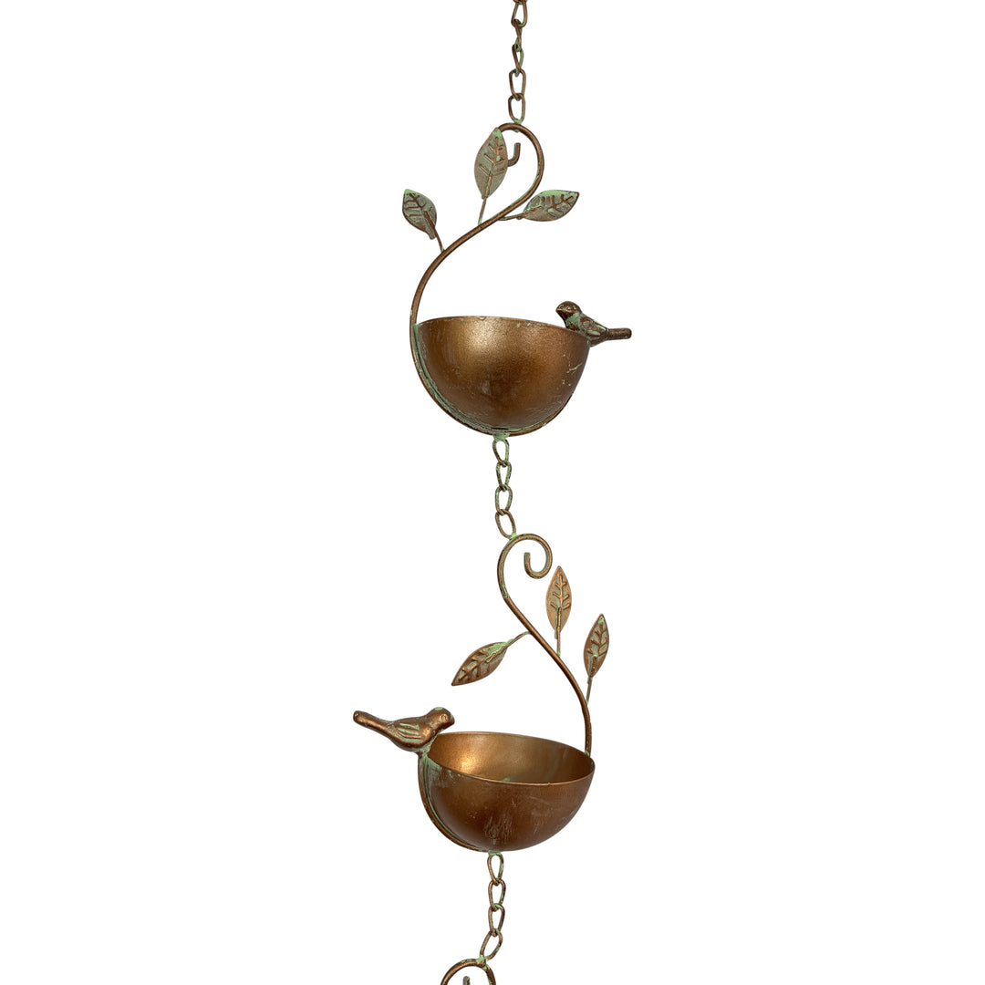 Bird Branch Rain Chain