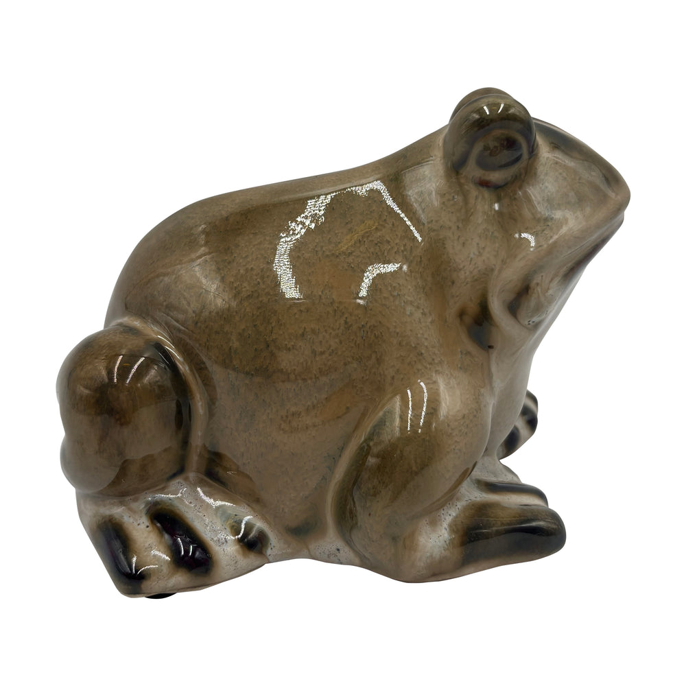 Garden Frog Figurine