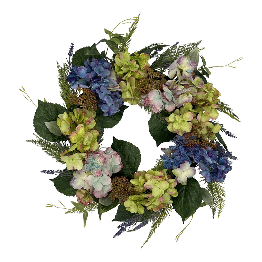Hydrangea & Berry Wreath