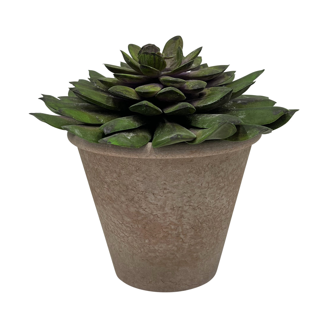 potted faux succulent Artificial Potted Succulent – Gasper Home & Garden