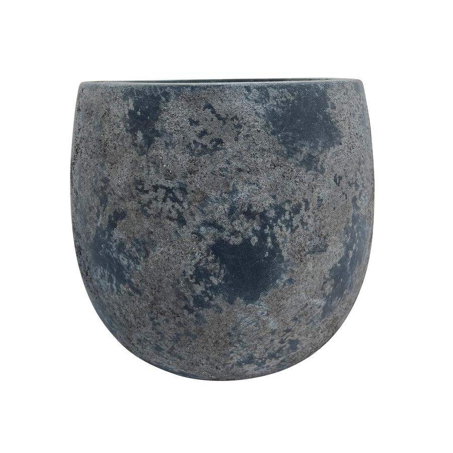 Brown Patina Ficonstone Pot 11 Inches